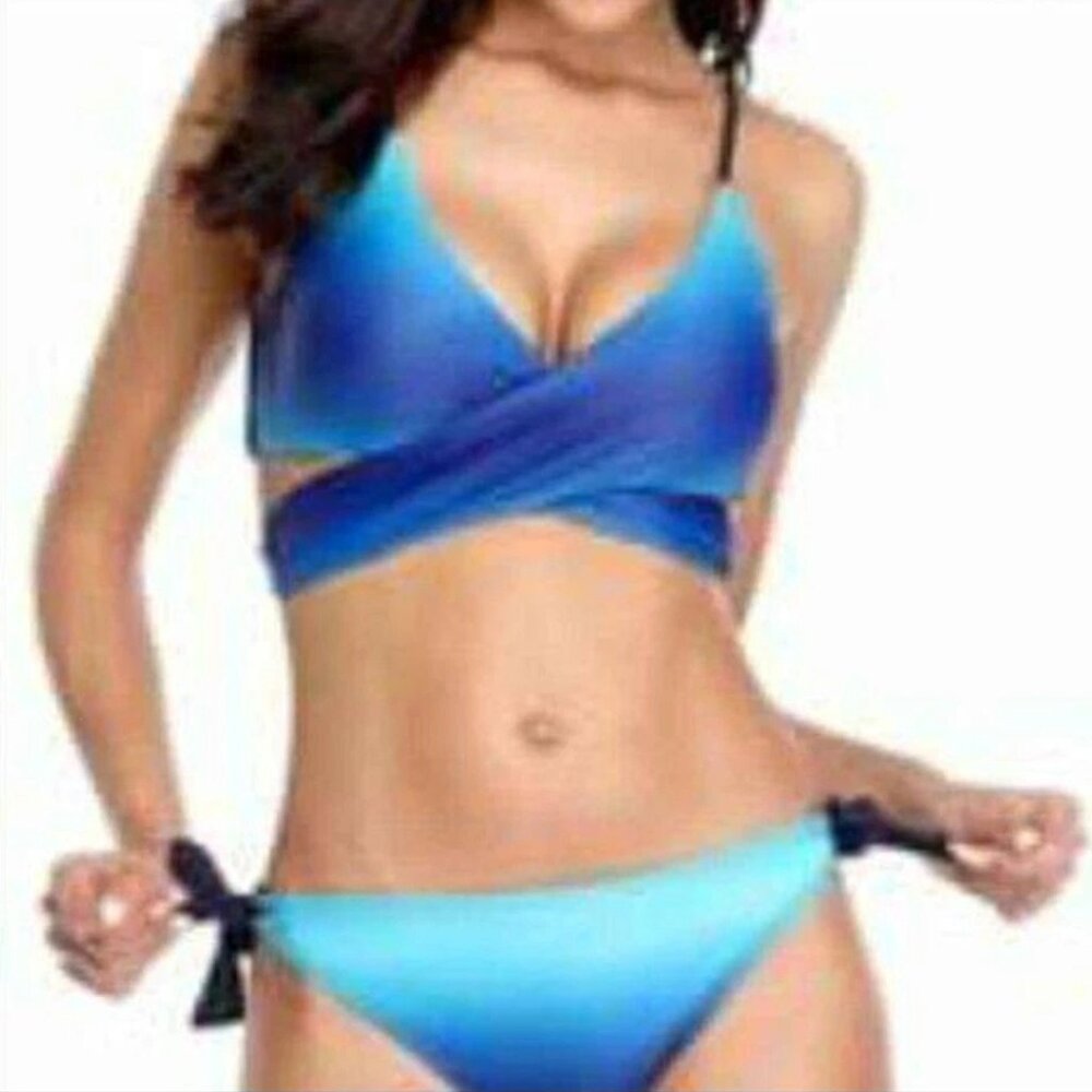 2 piece bikini swimsuit womens size XL